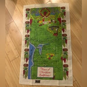 Kay Dee Wines of Northern California NWT tea towel